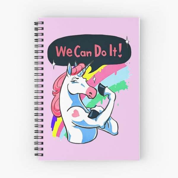 Item preview, We Can Do It! Feminist Muscle Unicorn Pride designed and sold by Bohepa.