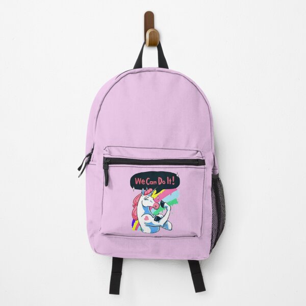 Item preview, We Can Do It! Feminist Muscle Unicorn Pride designed and sold by Bohepa.