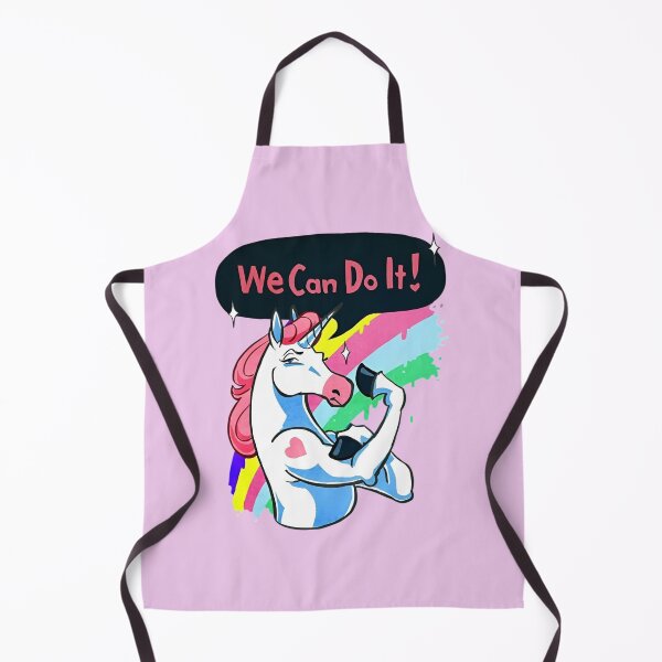 Item preview, We Can Do It! Feminist Muscle Unicorn Pride designed and sold by Bohepa.