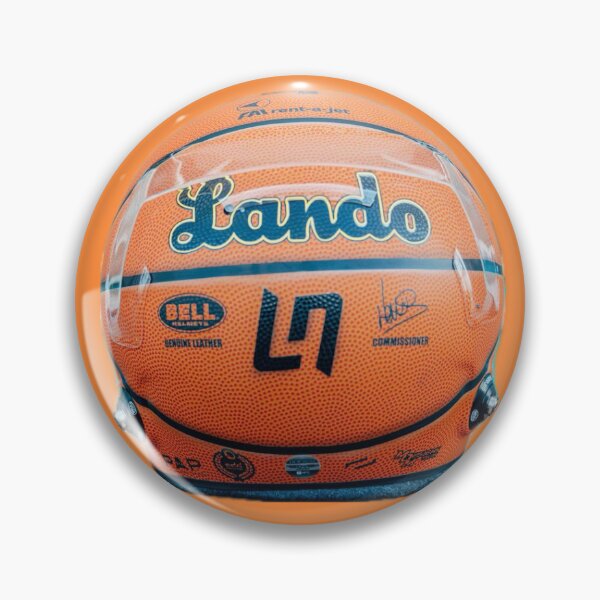 Item preview, Lando Norris Basketball Helmet designed and sold by 816-Stickers.