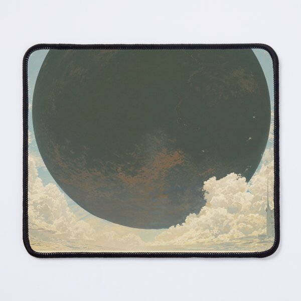 Item preview, Man Approaches Enormous Floating Sphere designed and sold by Stefanluremo.