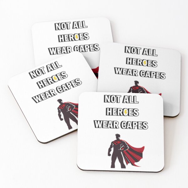 Item preview, Not All Heroes Wear Capes designed and sold by elleanor-lair.