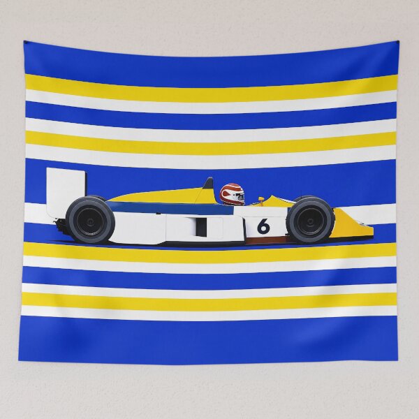 Item preview, #6 Nelson Piquet 1987 FW11 Race Car designed and sold by PitWallArt.