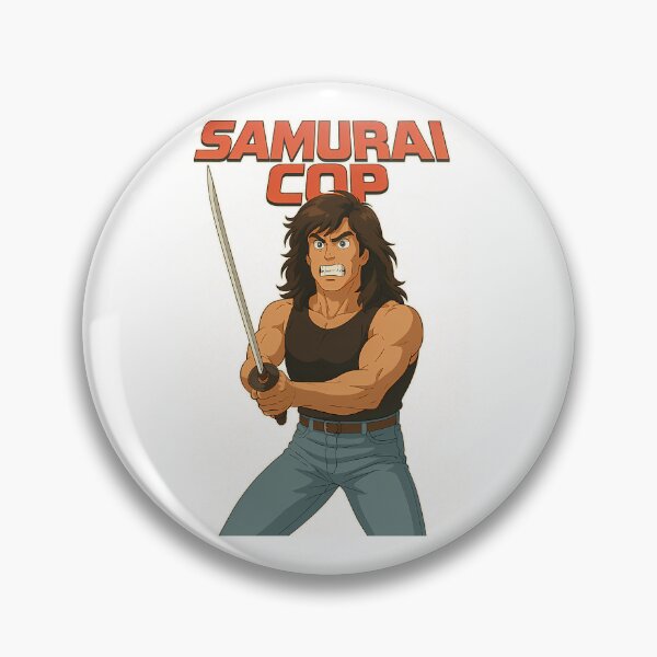 Aperçu de l'œuvre Samurai Cop Joe Marshall créée et vendue par Loche Apparel.
