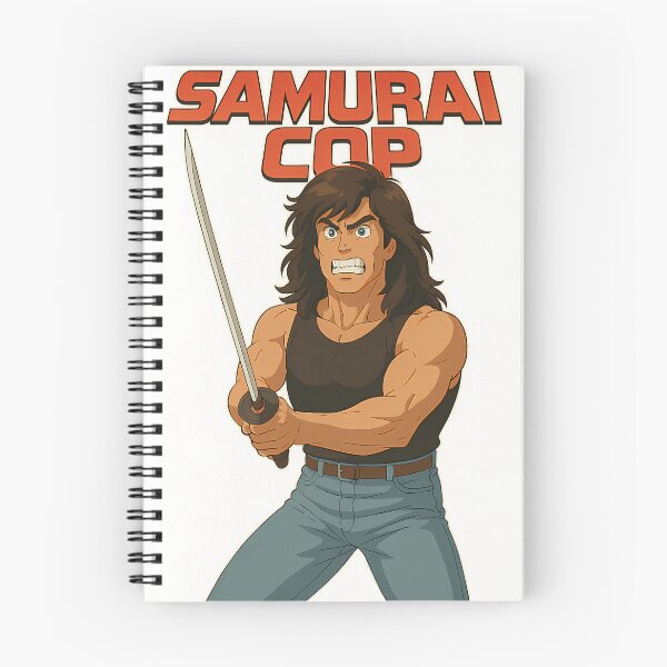 Aperçu de l'œuvre Samurai Cop Joe Marshall créée et vendue par Loche Apparel.