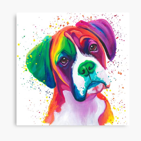 Boxer dog wall art hotsell