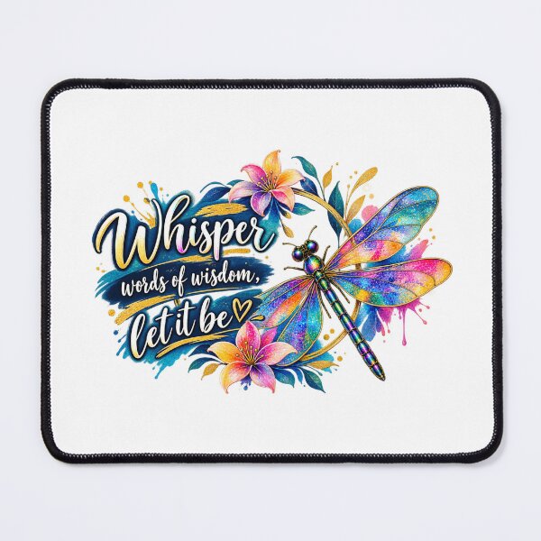 Item preview, Copy of Whisper Words of Wisdom Let It Be Dragonfly Watercolor Art T-Shirt & Hat designed and sold by KTD28_SHOP.