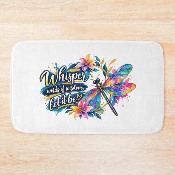 Item preview, Copy of Whisper Words of Wisdom Let It Be Dragonfly Watercolor Art T-Shirt & Hat designed and sold by KTD28_SHOP.
