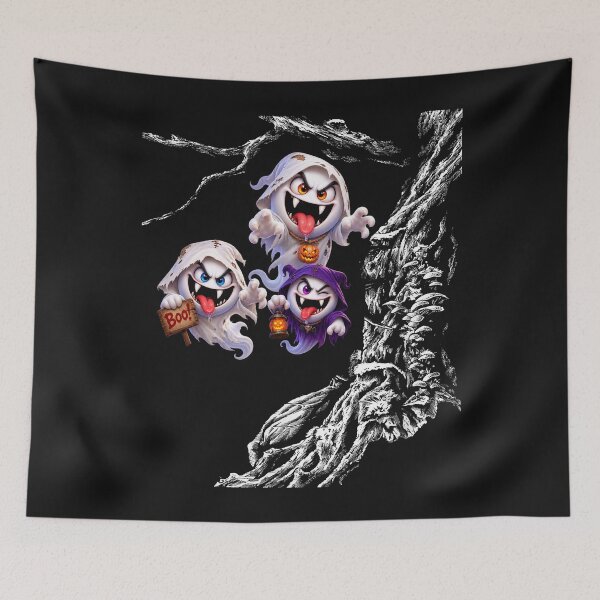Item preview, Tree Halloween Head ArtsFunny Ghosts designed and sold by MOHAMED FRASER.