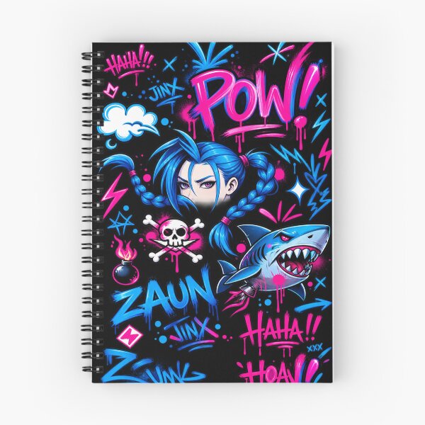Item preview, League of Legends jinx designed and sold by Rama KLK.
