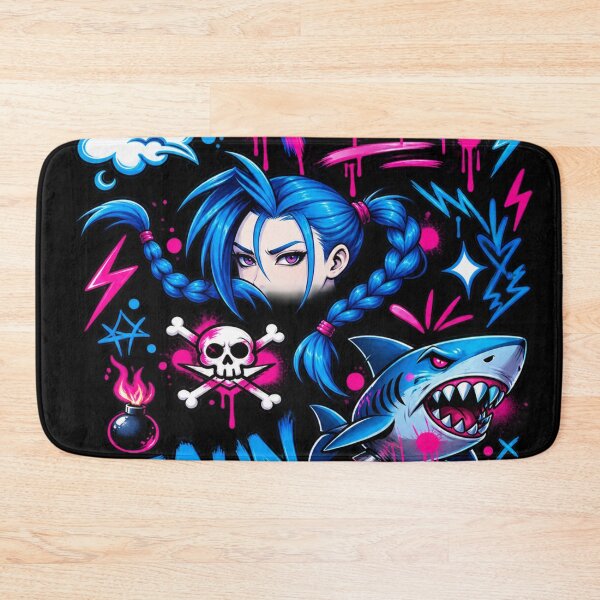 Item preview, League of Legends jinx designed and sold by Rama KLK.