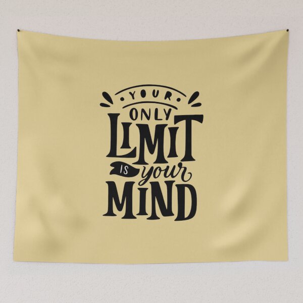 Item preview, Your Only Limit Is Your Mind designed and sold by RajDeals.