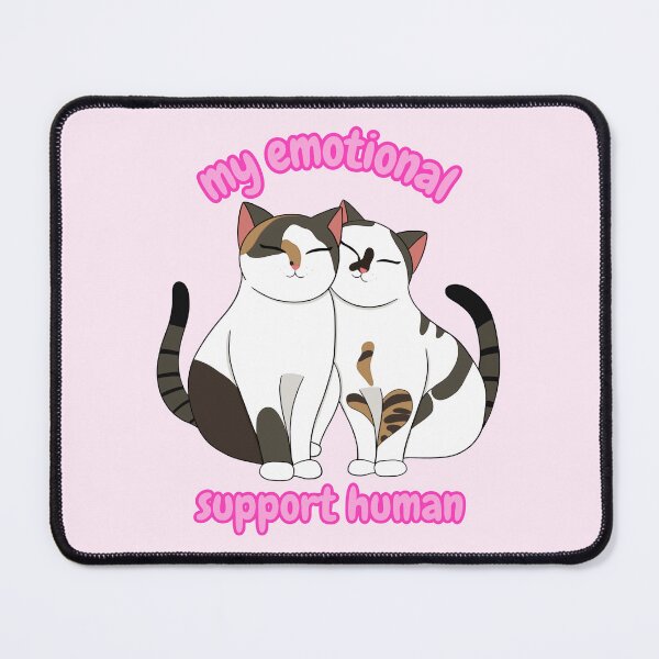 Item preview, My Emotional Support Human Kitties designed and sold by bloomintoyoubiy.