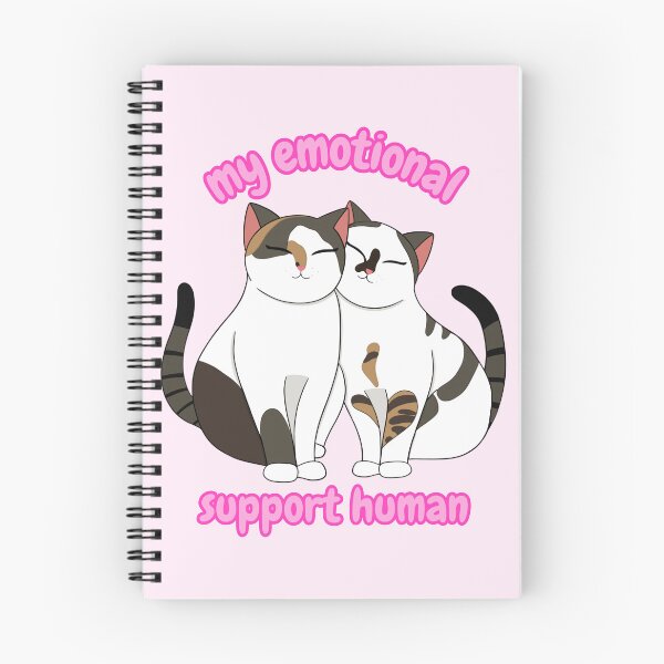 Item preview, My Emotional Support Human Kitties designed and sold by bloomintoyoubiy.