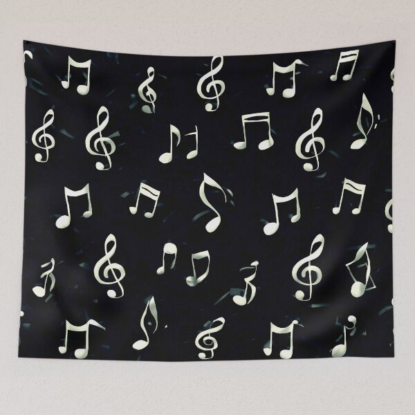Item preview, Title Musical Notes Pattern – Elegant Music Lover Design designed and sold by IMuDesigner.