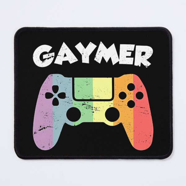 Item preview, Vintage Distress Rainbow PS Controller Gaymer designed and sold by Bohepa.