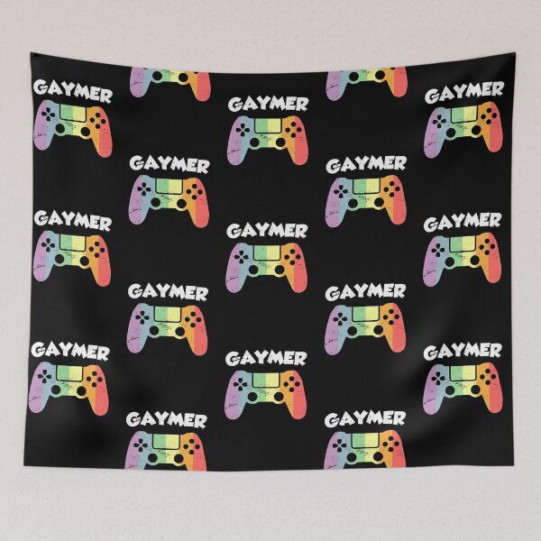 Item preview, Vintage Distress Rainbow PS Controller Gaymer designed and sold by Bohepa.