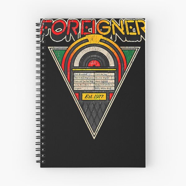 Item preview, Foreigner Vintage Retro Rock Band designed and sold by Triskelion-art.