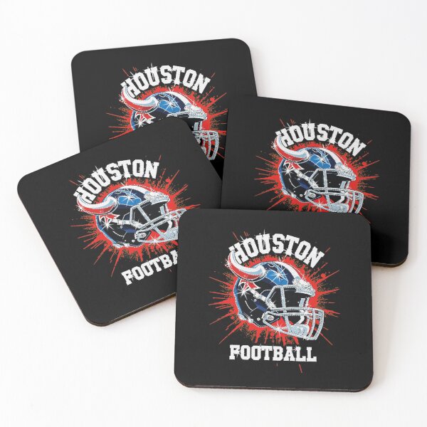 Item preview, Houston Football Rhinestone Helmet Graphic designed and sold by Karlyee16.