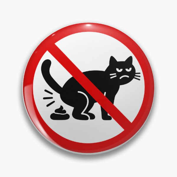 Item preview, No Pooping, Cat! designed and sold by MonkiFlipp.