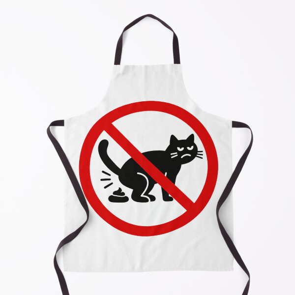 Item preview, No Pooping, Cat! designed and sold by MonkiFlipp.