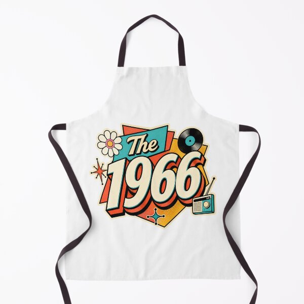 Item preview, Vintage 1966 Retro Birthday Graphic Design designed and sold by RedCircleArt.