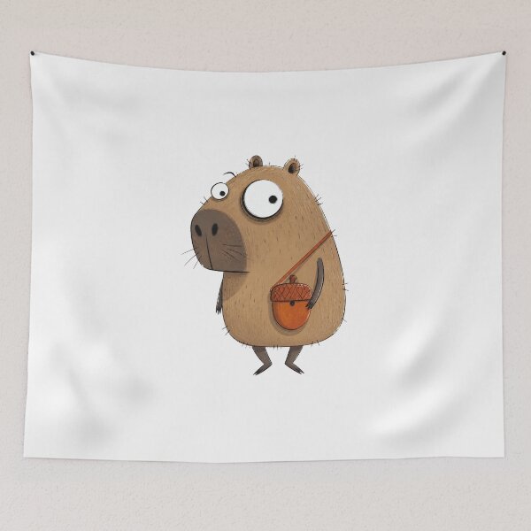 Item preview, Acorn Satchel Capybara designed and sold by The-Art-of-D.