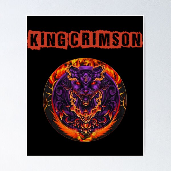 Item preview, King Crimson Album designed and sold by mirandacruzArt.