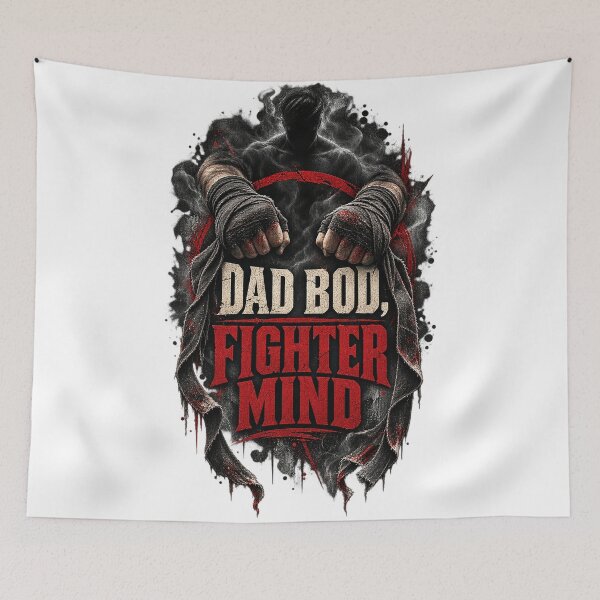 Item preview, Dad Bod Fighter Mind designed and sold by Reggiano.
