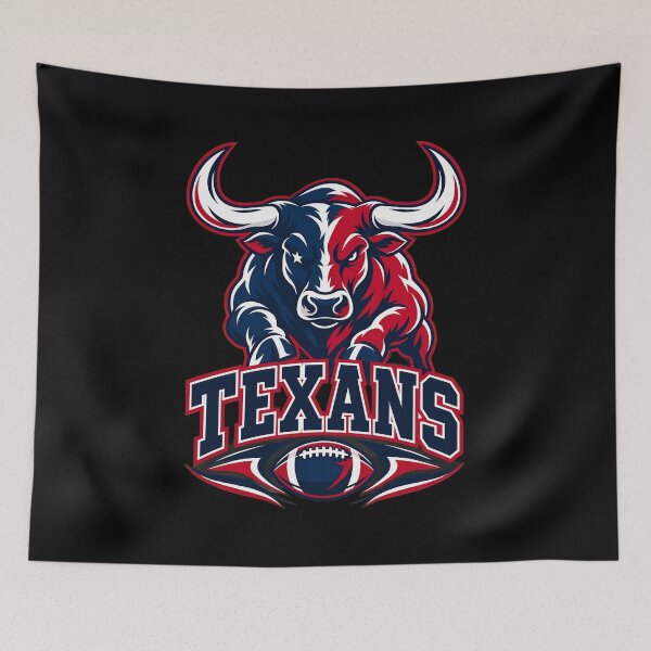 Item preview, Houston Texans Bull Football Graphic designed and sold by Schromen20.