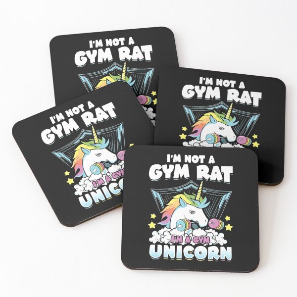 Item preview, I'm Not a Gym Rat, I'm a Gym Unicorn - Lifting designed and sold by Bohepa.