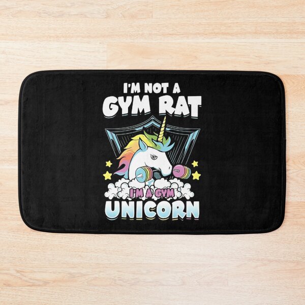 Item preview, I'm Not a Gym Rat, I'm a Gym Unicorn - Lifting designed and sold by Bohepa.