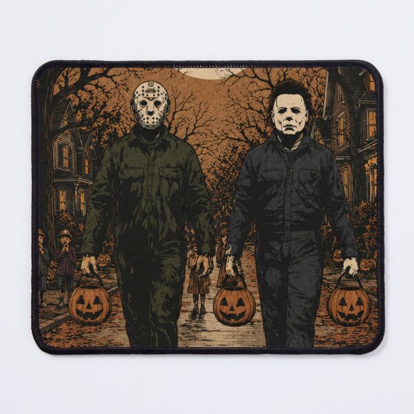 Item preview, Halloween Tshirts Michael Myers Jason Vorhees Vintage Spooky Season Fall designed and sold by Hydlaaksmndriss.