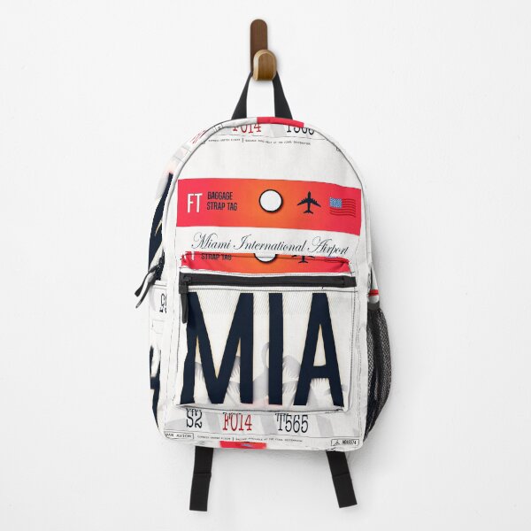 Item preview, Miami Airport Baggage Tag #2 designed and sold by Fine-Art-Hub.