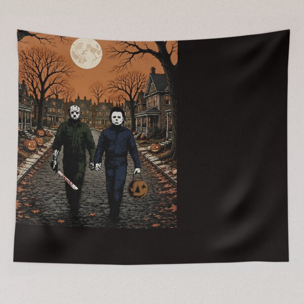 Item preview, Halloween Tshirts Michael Myers Jason Vorhees Vintage Fall designed and sold by Hydlaaksmndriss.