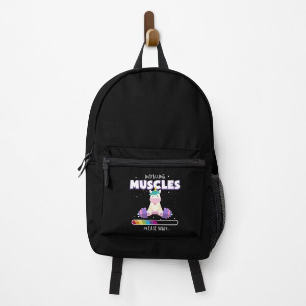 Item preview, Installing Muscles Please Wait - Rainbow Unicorn Loading Bar designed and sold by Bohepa.
