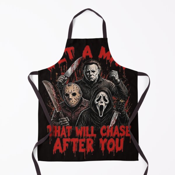 Item preview, Halloween Tshirts Get A Man That Will Chase After You Horror Friends Movie Killer Scary designed and sold by Hydlaaksmndriss.