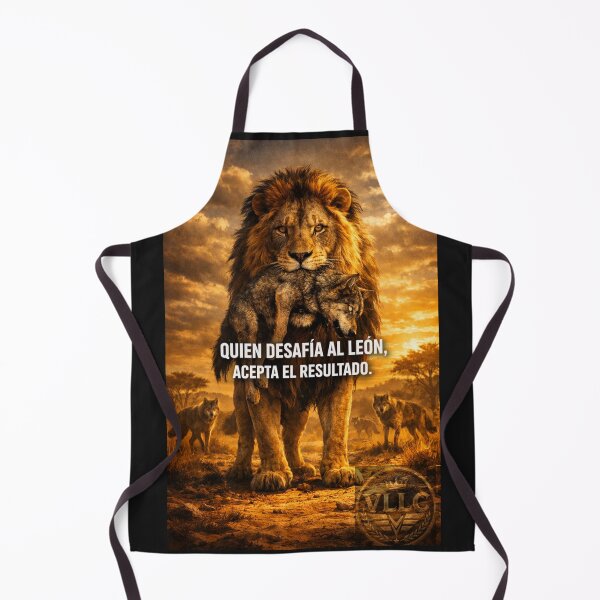 Item preview, VLLC Lion King Vs Wolf Motivation Who Challenges the Lion Art designed and sold by VICTORY LIBERTY .