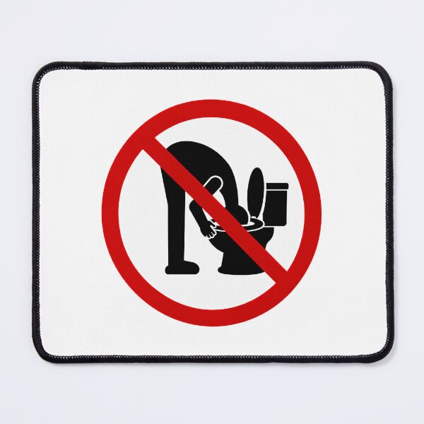 Item preview, No Head in Toilet designed and sold by MonkiFlipp.