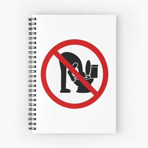 Item preview, No Head in Toilet designed and sold by MonkiFlipp.