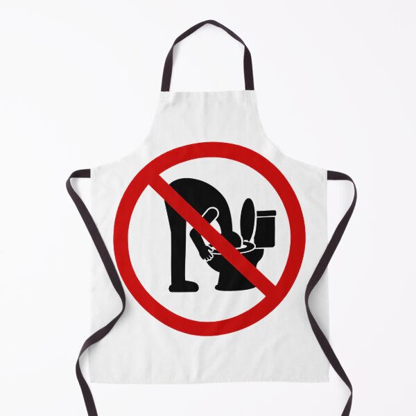 Item preview, No Head in Toilet designed and sold by MonkiFlipp.