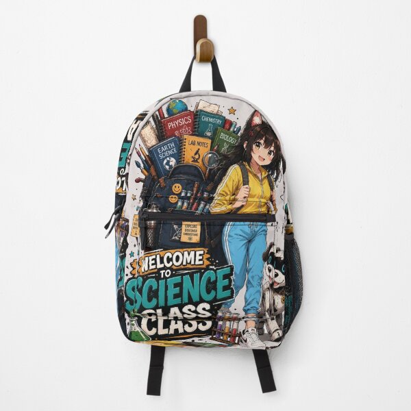 Item preview, Anime Neko Girl Welcome To Science Class Robot Dog Graphic designed and sold by BLUESKY11a.