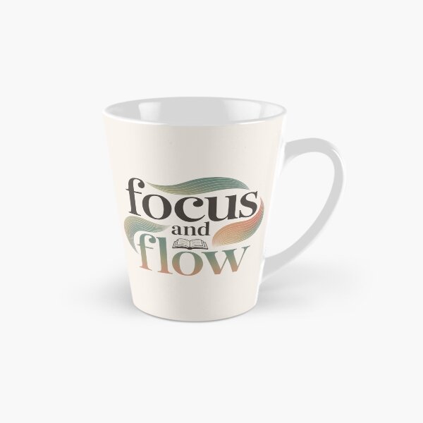 Item preview, Focus and Flow Study Motivation  designed and sold by TrendMorphic.