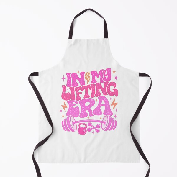 Item preview, In My Lifting Era - Retro Groovy Pink Sparkle Text designed and sold by Bohepa.