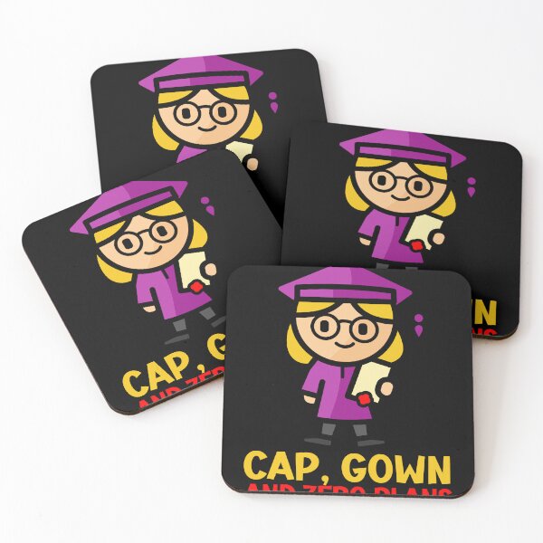 Item preview, Cap Gown and Zero Plans Funny Graduation Design designed and sold by chaaval.
