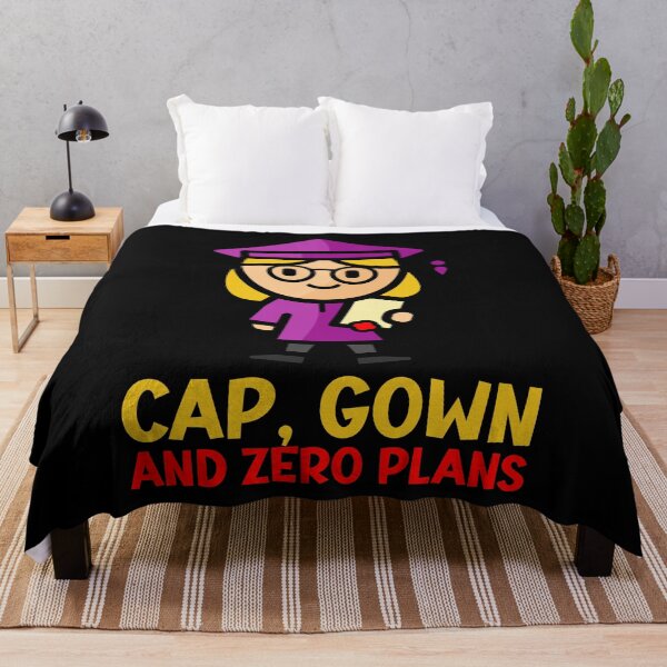 Item preview, Cap Gown and Zero Plans Funny Graduation Design designed and sold by chaaval.