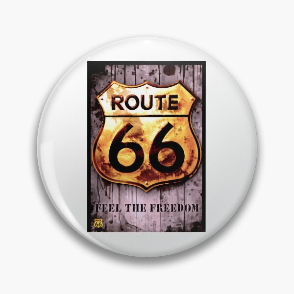 Item preview, Golden Highway Shield Travel Sign Feel The Freedom designed and sold by joaofelipelara.