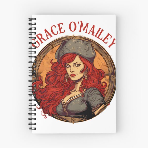 Item preview, Red Haired Irish Pirate Queen Maritime Legend designed and sold by joaofelipelara.