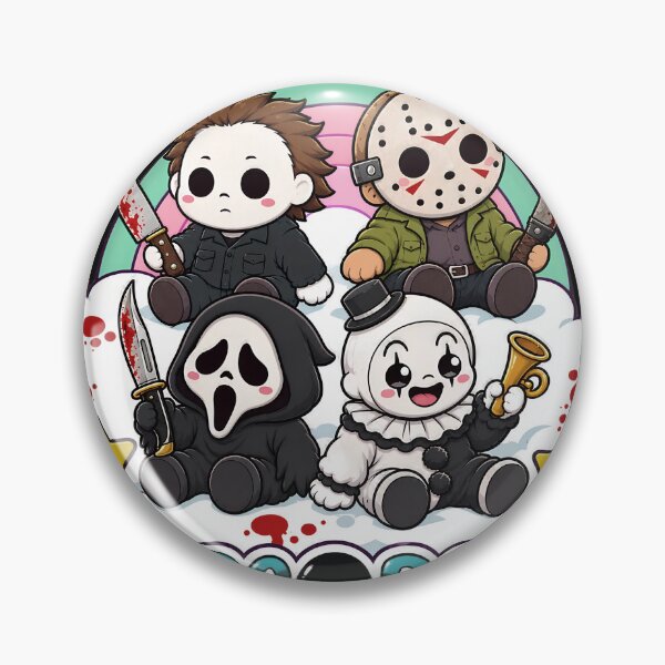 Item preview, Halloween Tshirts Scary Care Scare Bears Funny Horror Faces Horror Movie Characters designed and sold by Hydlaaksmndriss.