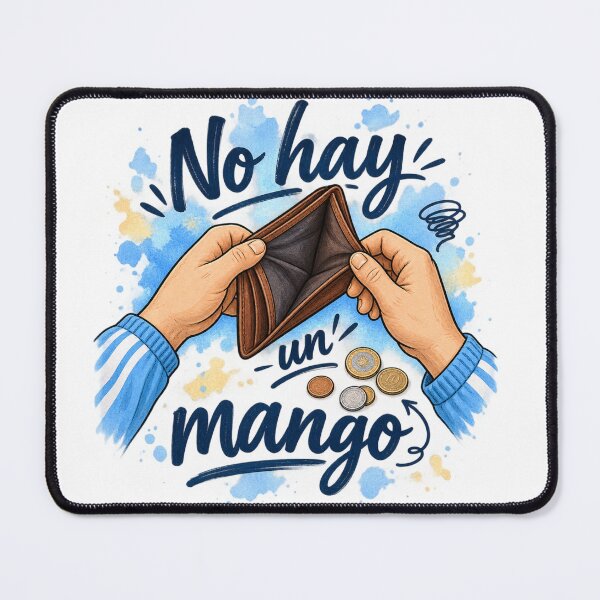 Item preview, There's no money | Argentine Gestures designed and sold by Esencia Argentina.